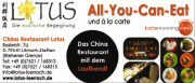 All you can eat, Chinarestaurant Basel, Lörrach